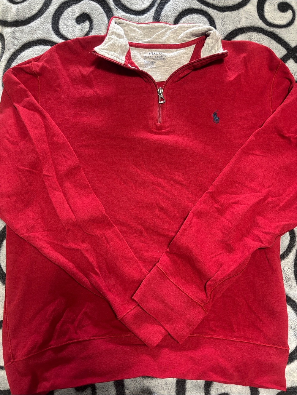 Polo by Ralph Lauren Red Quarter Zip